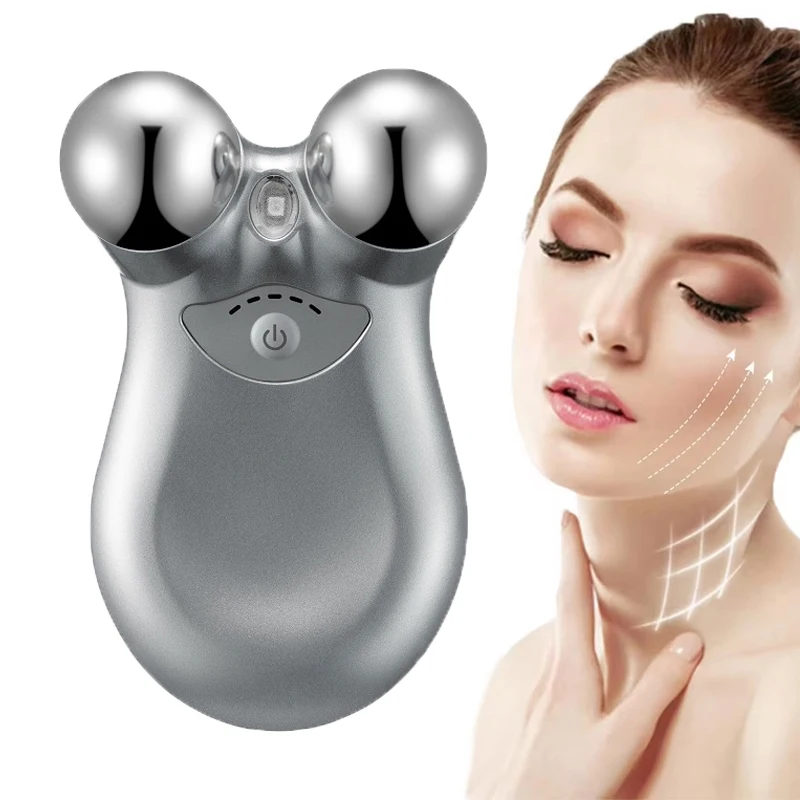 EMS Face Lift Devices Facial Massager Red Light Therapy Skin Care Tool Skin Tightening Wrinkle Remover Face Massager