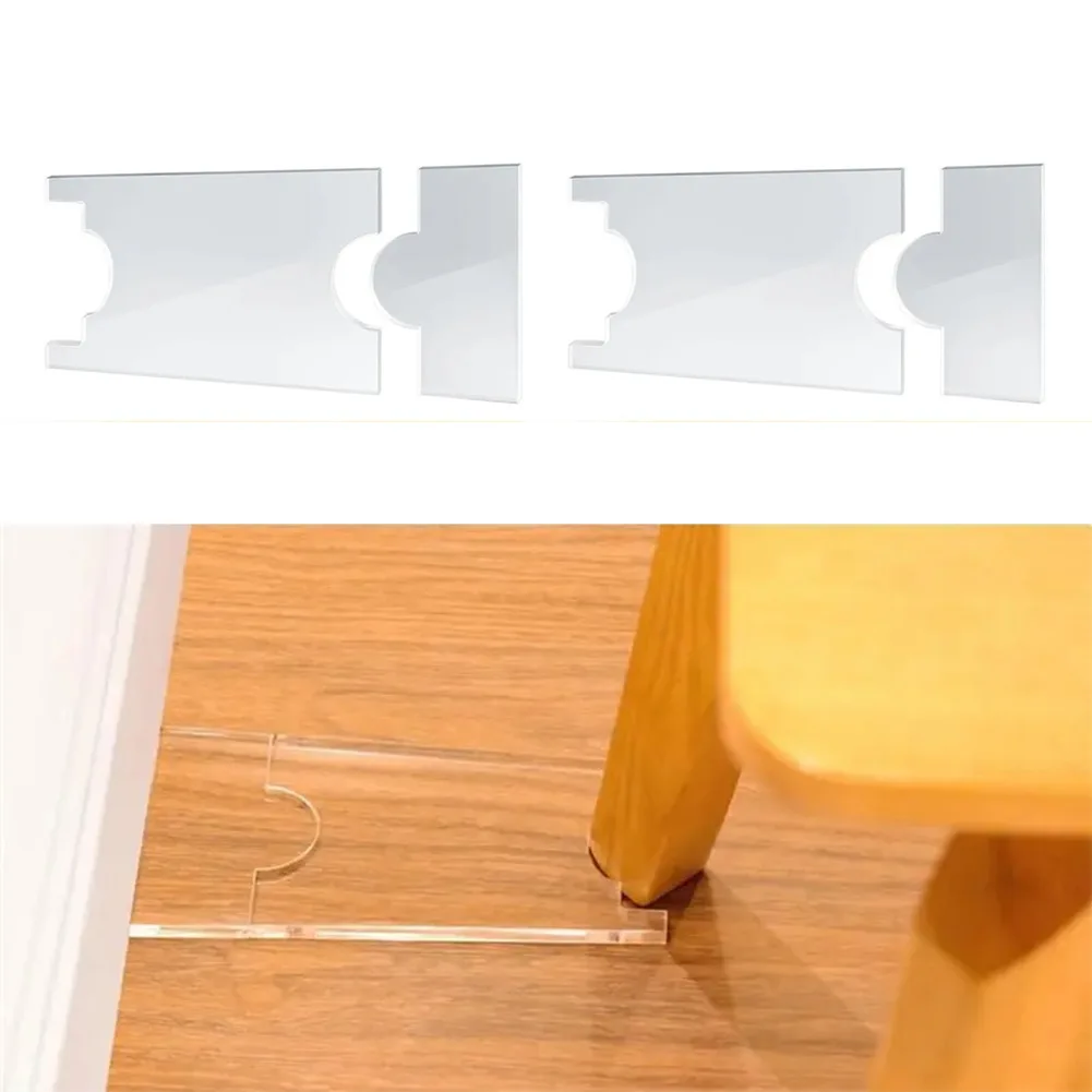 for acrylic Furniture Stabiliser Set 2Pcs Couch Wall Spacer with Non-Slip Base for Stable Positioning Against Walls