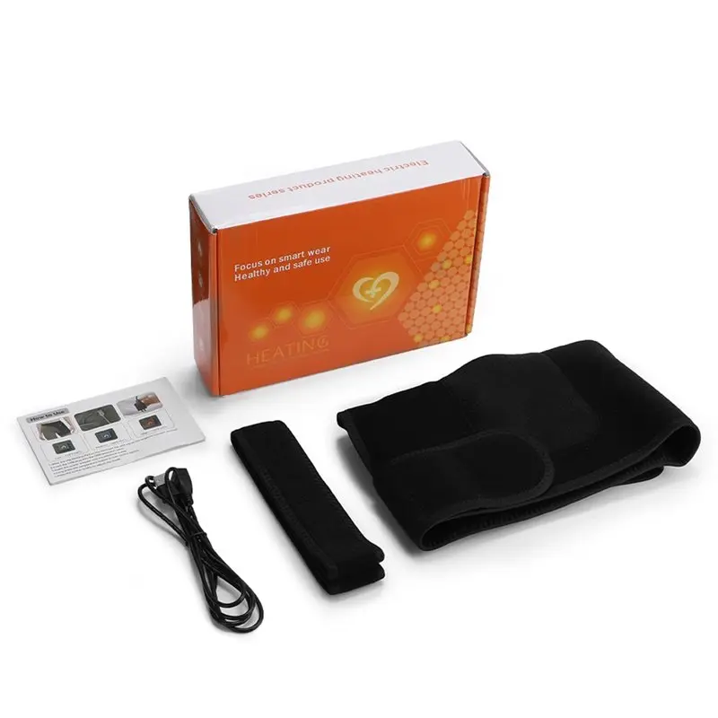 ABVI-New 660Nm Red Light Electric Heating Hip& Hip Joint Support Belt, 105 Lamp Beads, 3-Gear Hot Compression Functionality
