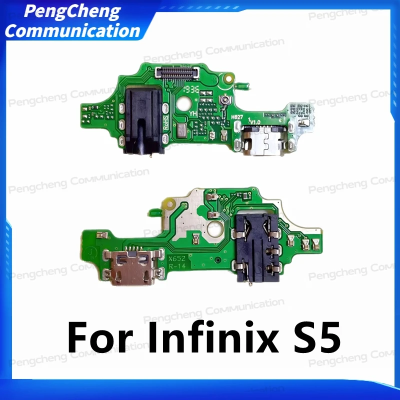 

10pcs For Infinix S5 Charging board Charging flex Charger flex mobile phone Parts Flex Cable