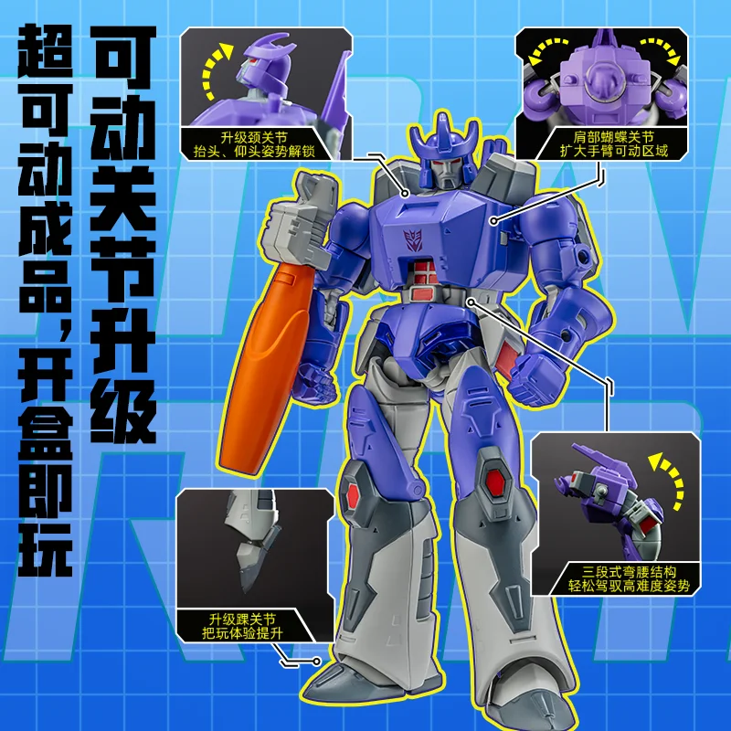Original Transformation Megatron Optimus Prime Galvatron Scourge Hot Rod Ricochet Action Figures Autobots Decepticons Model Toys
