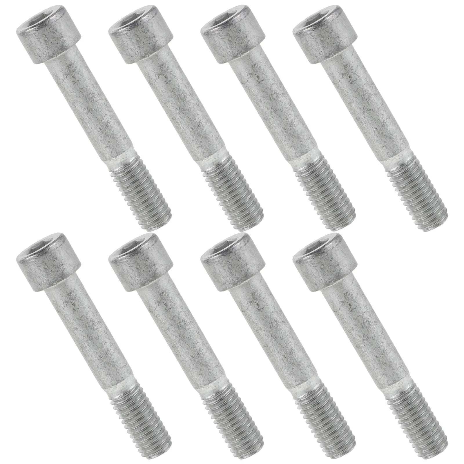 

8pcs Bicycle Seatpost Screws M8 Stainless Steel Quick Release Saddle Clamp Bolt For Mountain Road Dirt Bike Repair Kit