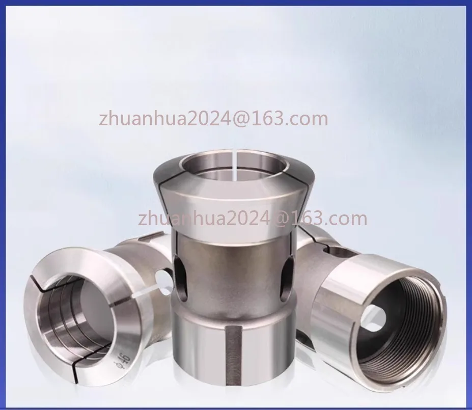 Hot Sell CK52# 6.0-46.0mm Round Hole Type CNC lathe Back Pull collet Spring Steel High Precision Chuck Round Square Hexagon