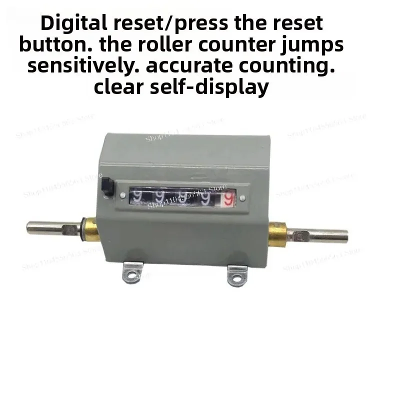Z96-F 5-Digit Metric Counter – Mechanical Roller Type for Cloth Machine Length Measurement