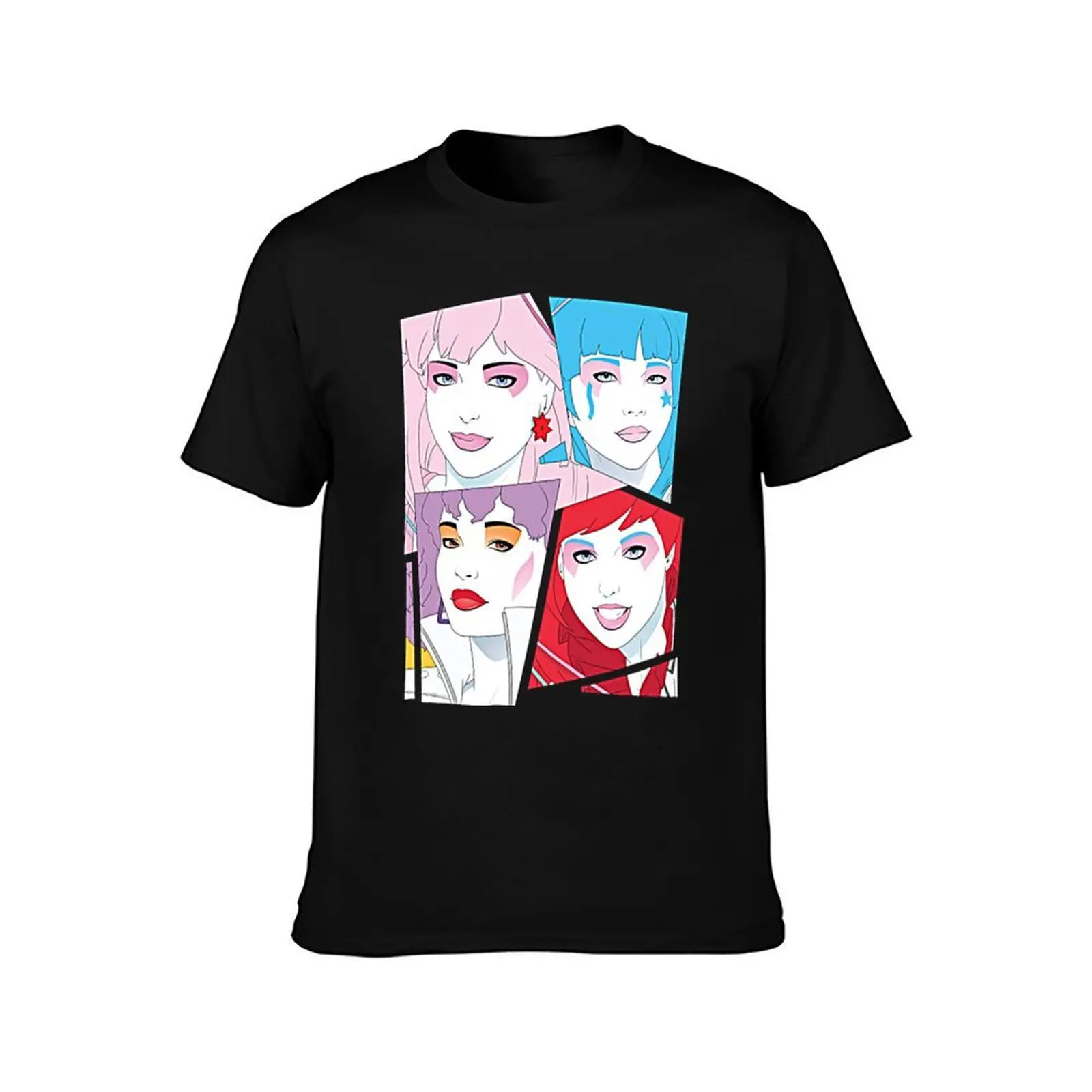 Glamour and Glitter, Fashion and Fame T-Shirt, Summer Casual Cotton Tee, Oversized Streetwear Tops, Vintage Graphic Print