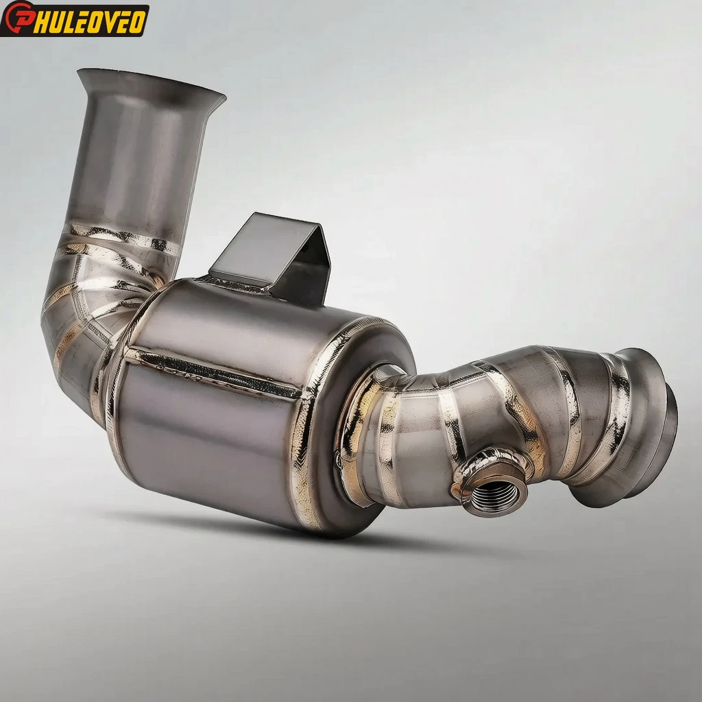 For 2025-2026 CFMOTO 800 MT-X for CFMOTO 800 MT 2025-2026 Motorcycle Exhaust Muffler Escape Moto Mid Pipe Connect Link Pipe