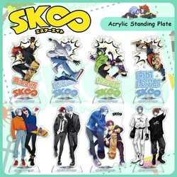 SK8 the Infinity Anime Figure Acrylic Stands, Reki Snow, Miya, Cheery Blossom, Model Desk Decor, Fans Collection, Props Gifts