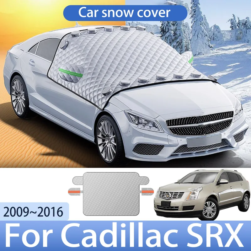 

Car Snow Cover For Cadillac SRX 2009~2016 2010 2011 Front Windshield Shield Protector Snow Ice Cover Auto Exterior Accessories