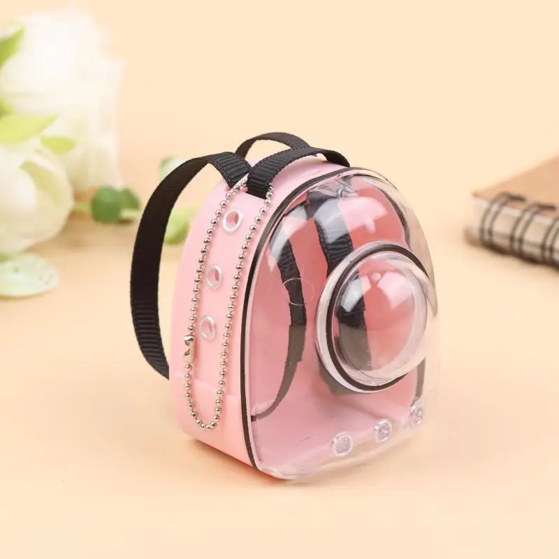 Mini Doll Backpack for Dollhouse – Pet Cat Bag Model, Micro Landscape Scene Decoration & Pretend Play Toy