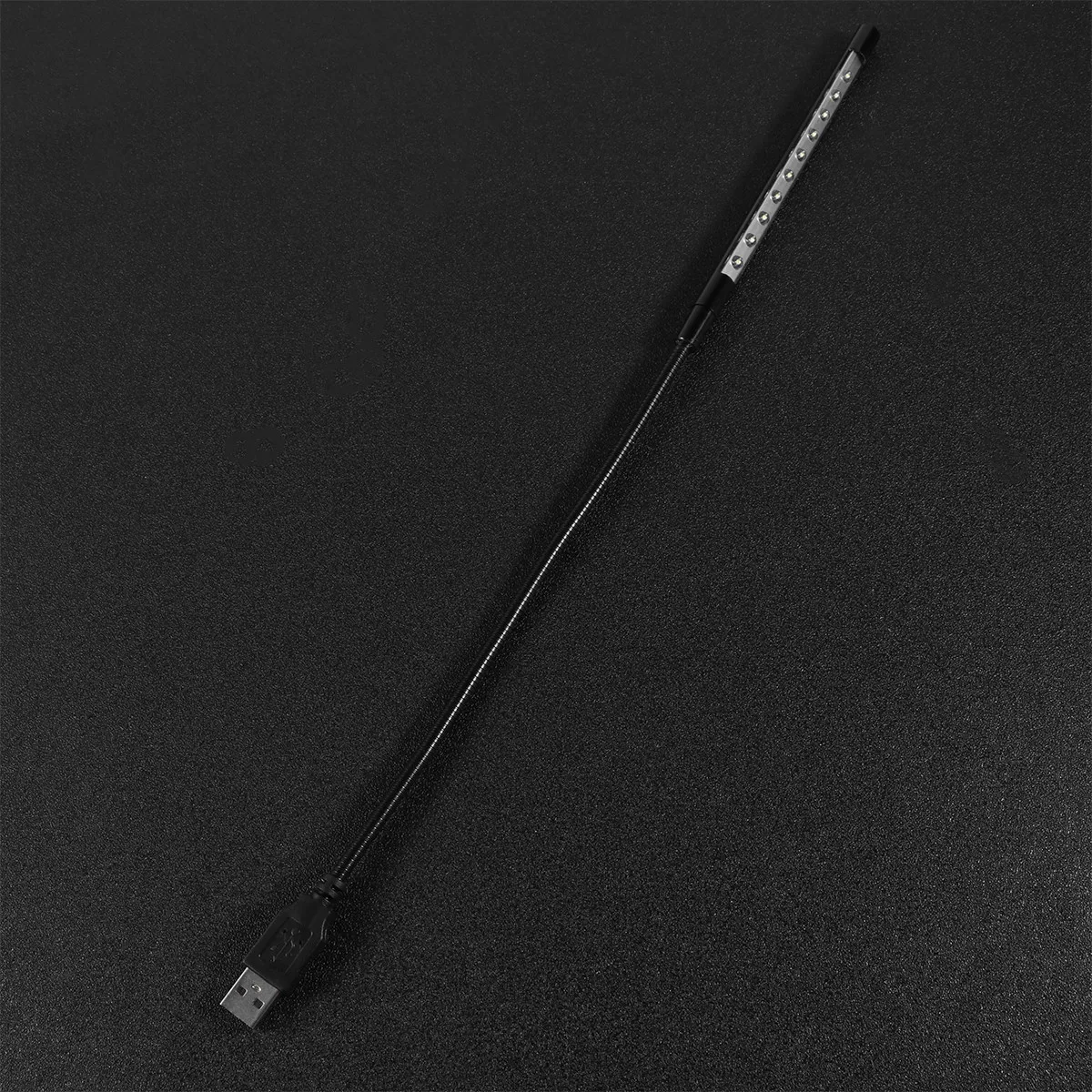 Laptop USB Light Keyboard Lamp Black Flexible 360 Degree Rotation Eye Protection Lamp for Night Gaming Laptop USB Light