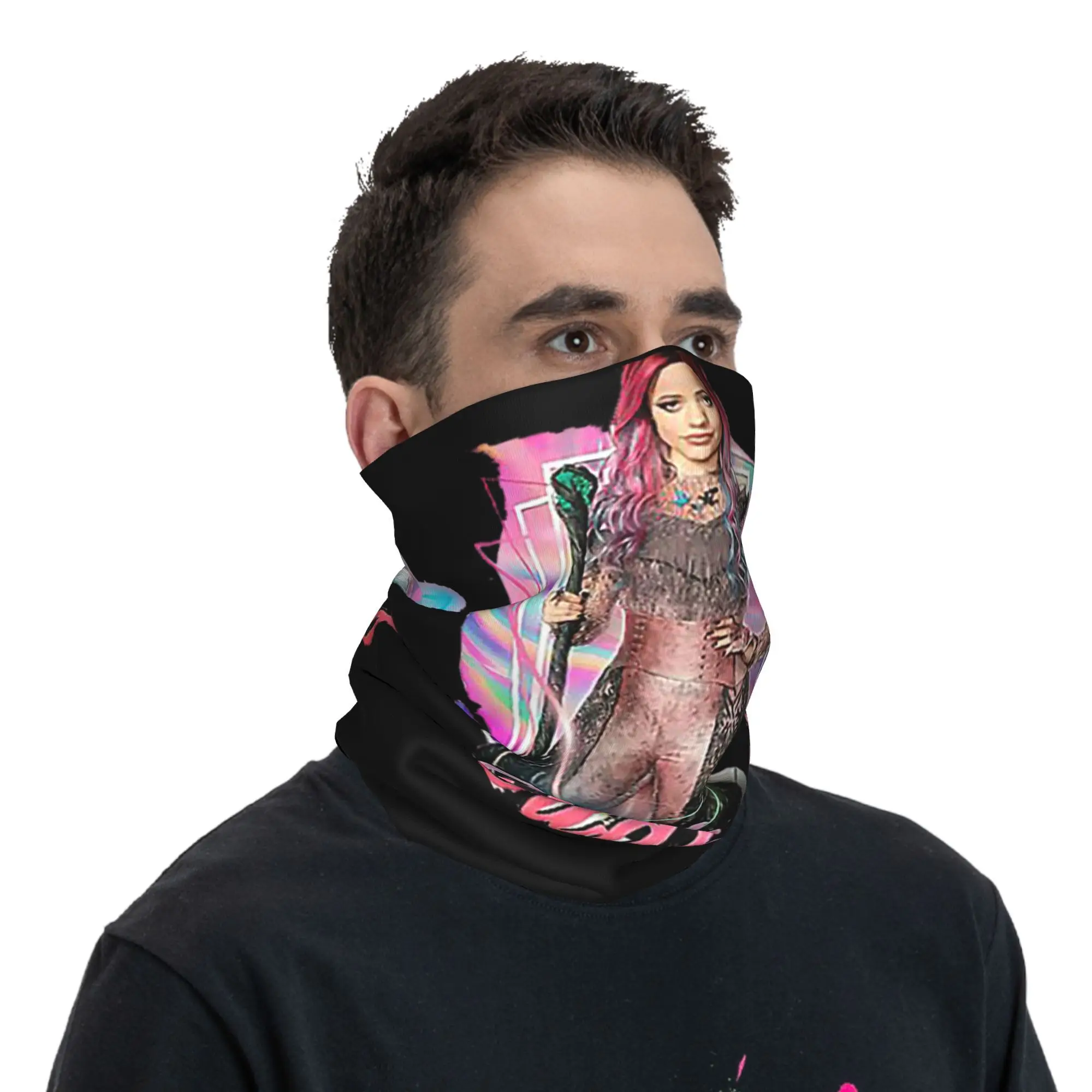 أودري ملكة يعني أحفاد 3 باندانا غطاء الرقبة المطبوعة التفاف وشاح متعدد الوظائف بالاكلافا المشي لمسافات طويلة الصيد للجنسين