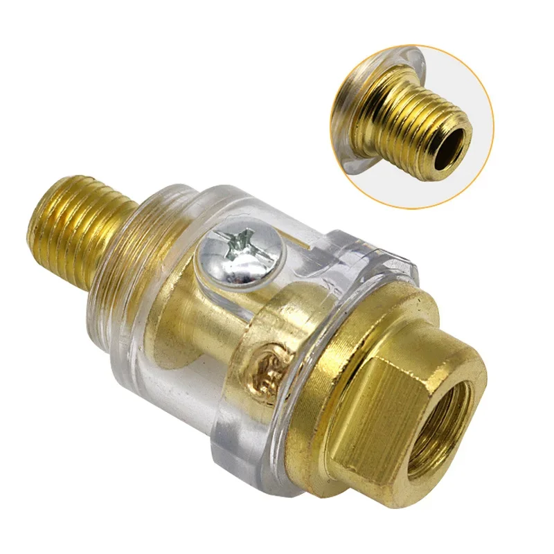 

1/4 "BSP Mini In Line Air Tool смазка для масла, железная автоматическая смазка