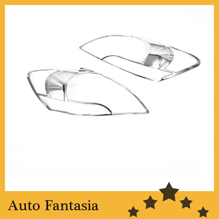 

Авто хромированные детали, хромированная крышка головного света для Toyota Yaris Sedan/Vios 06-09-Бесплатная доставка