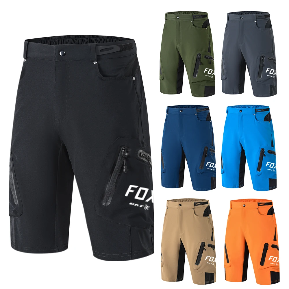 

BAT FOX Men's Cycling Shorts Loose Fit MTB Mountain Bike Shorts Outdoor Sports Hiking Downhill Bicycle Short Pants Enduro shorts