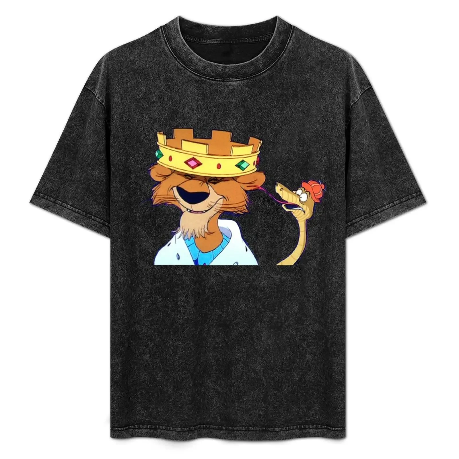 

King and hiss snake T-Shirt new gifts and t-shirts affliction shirts rapper graphic tees mens cotton t shirts