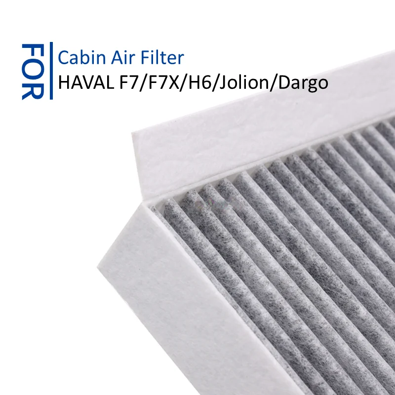 Cabin Car  filter for Haval F7 F7X H6 Jolion Dargo activated carbon filter auto parts 8104400XKY28A 8104400XKZ96A