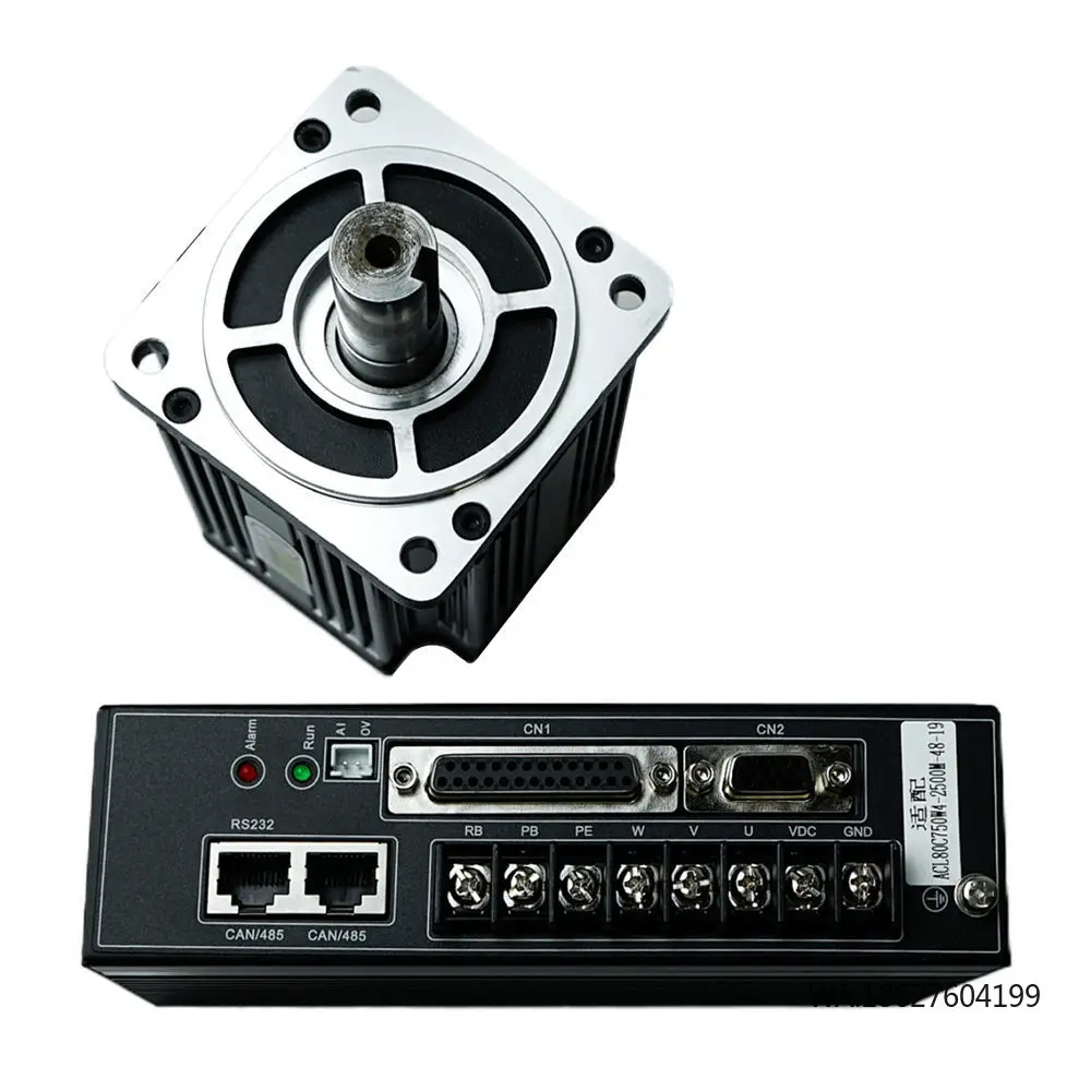 

750w Dc Servo Motor With for Robot System Encoder 2500 Lines 3000rpm 2.4N.m 48v