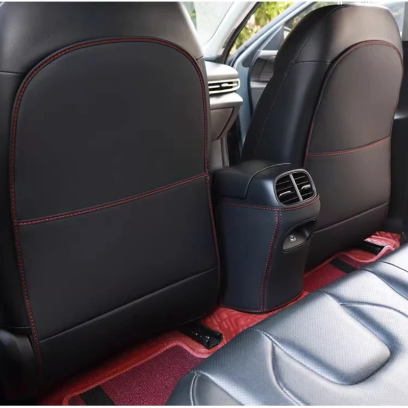 

For Hyundai Elantra 7th Gen 2021-2023 Anti-kick Pad Rear Seat Interior Products Trend Armrest Box Modification Cover Tools