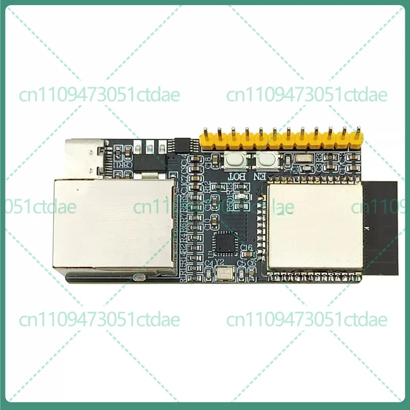 1-5pcs For ESP32-WROOM-32E Development Board With LAN8720AI RJ45 Ethernet WiFi Bluetooth