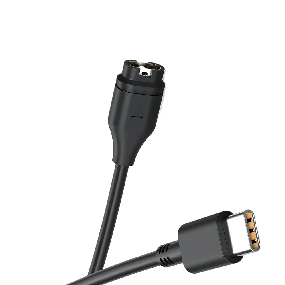 2025 نوع C شاحن ل Garmin Vivoactive 5 3 4 4S كابل شحن ل Venu 3 3S 2Plus 2 2S USB-C الحبل Fenix 5 6 7 7X 5X 6X 5S