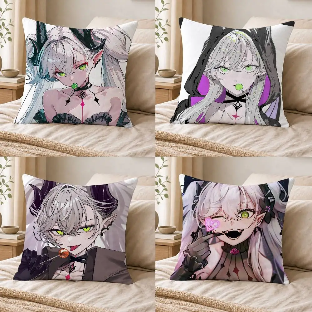 Lilith Fate Grand Order FGO Double-sided Printed Square Decorative Cushion Cover for Sofa Living Room Home Decor