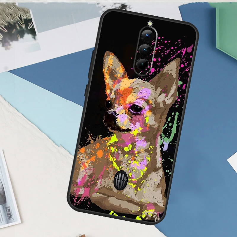 Chihuahua Dog Cute Animal Phone Case For ZTE Nubia Red Magic 11S 10S 8S 9S 8 9 10 11 Pro Plus 6S 7S 6 7 Pro 6R 11 Air