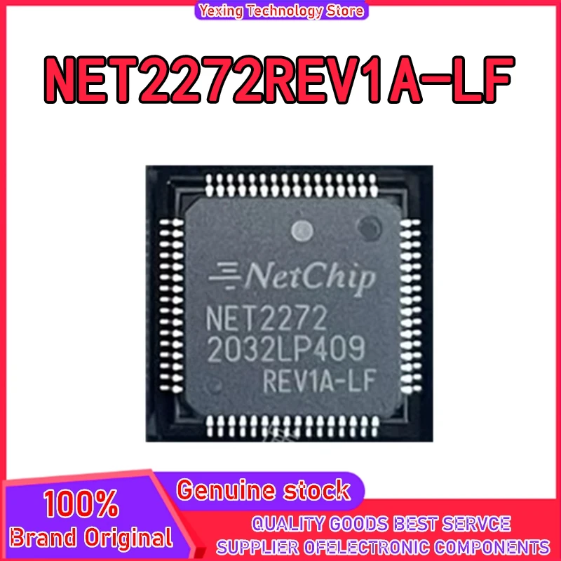 

NET2272 NET2272REV1A-LF QFP-64 Чип IC КОНТРОЛЛЕР USB 2.0 TQFP64 В наличии
