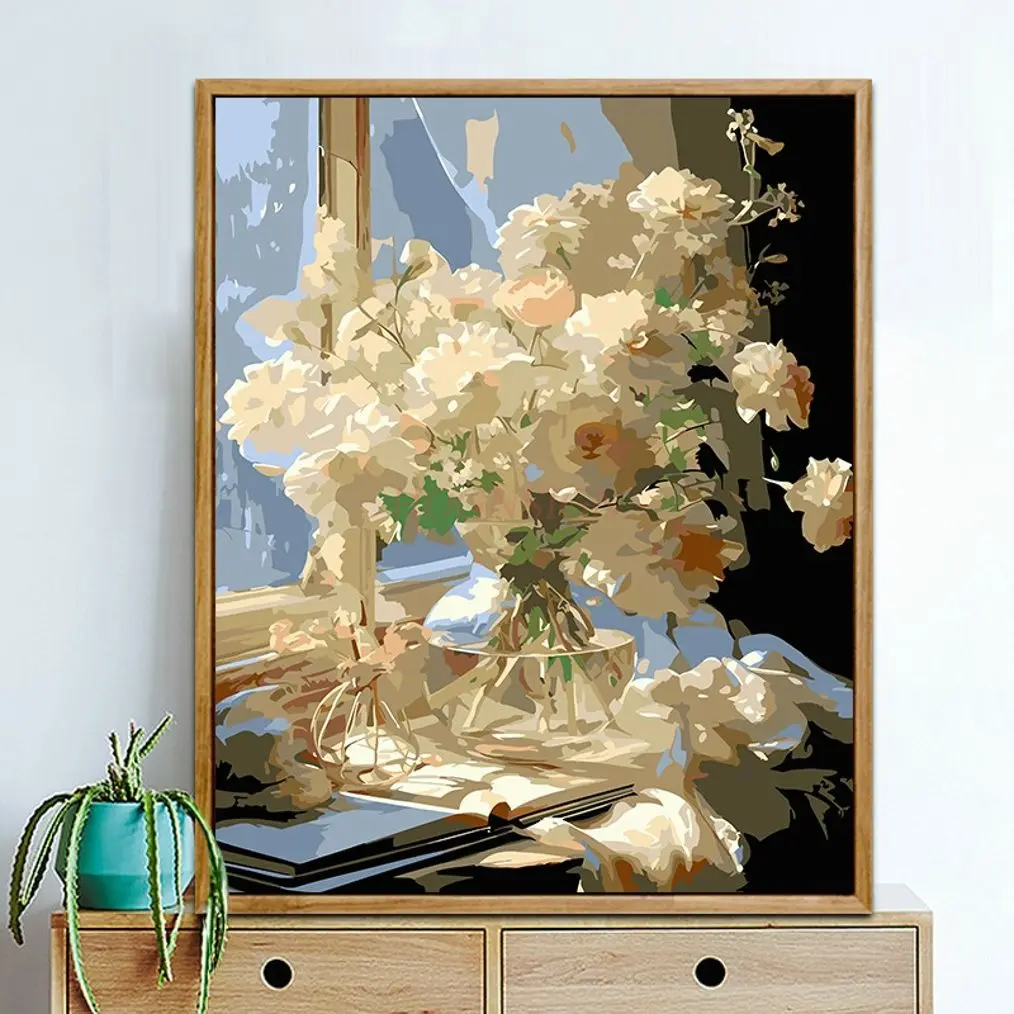 1 مجموعة فراشة اللوحة الزيتية الرقمية 2025 جديد DIY اليدوية النفط اللوحة التلوين