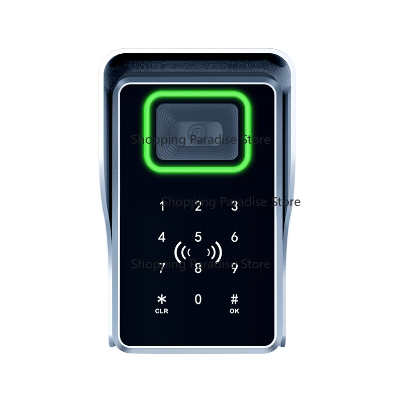Ethernet Smart QR Code Scanner Night Vision Waterproof Customized Logo Remotely Controlled APP Access Control System