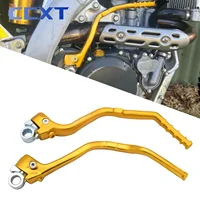 Pedal de palanca de arranque de aluminio forjado para motocicleta Suzuki RMZ250 RMZ450 RMZ 250 450 2008- 2015 accesorios universales de Motocross