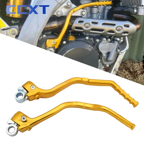 Pedal de palanca de arranque de aluminio forjado para motocicleta Suzuki RMZ250 RMZ450 RMZ 250 450 2008- 2015 accesorios universales de Motocross
