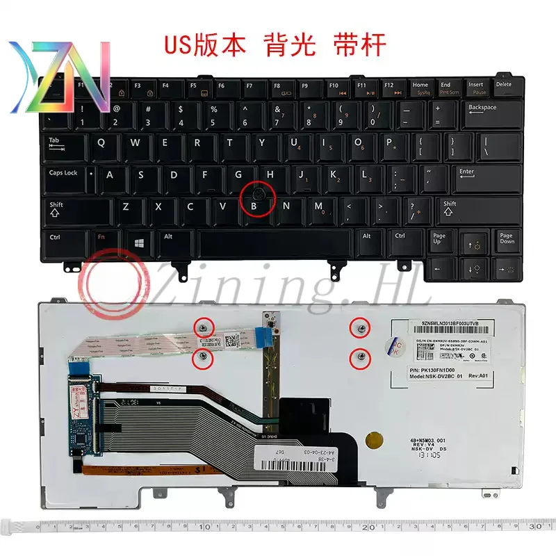 For Dell E6420 E5420 E5430 E6220 E6320 E6330 keyboards E6440 E6430S