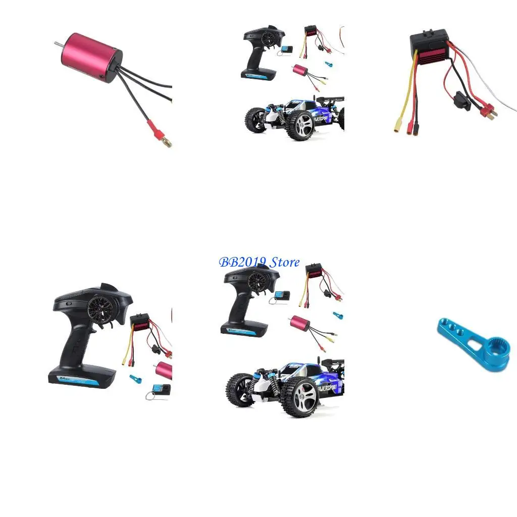 

Q0KB Модифицированный бесщеточный двигатель 35A Электронный контроллер скорости для 1/16 1/18 Wltoy A959 A959-B A979-B HSP