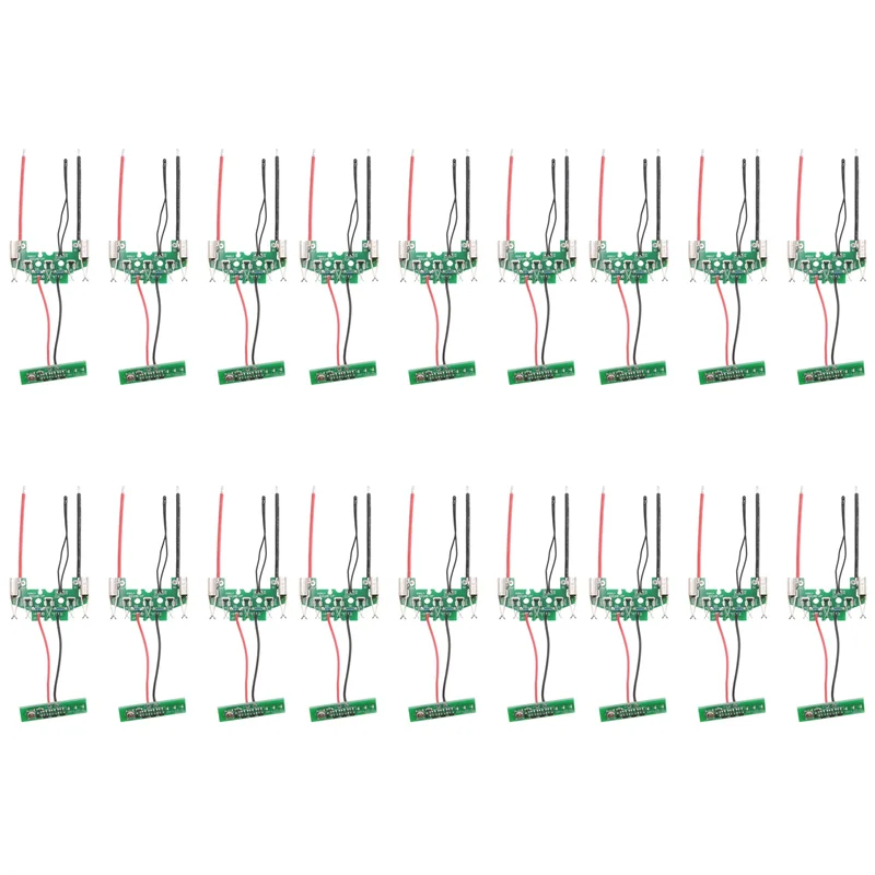 18Pcs BAT610 18V Lithium- Battery PCB Charging Protection Circuit Board For Boschs 18V Li- Battery-AT30