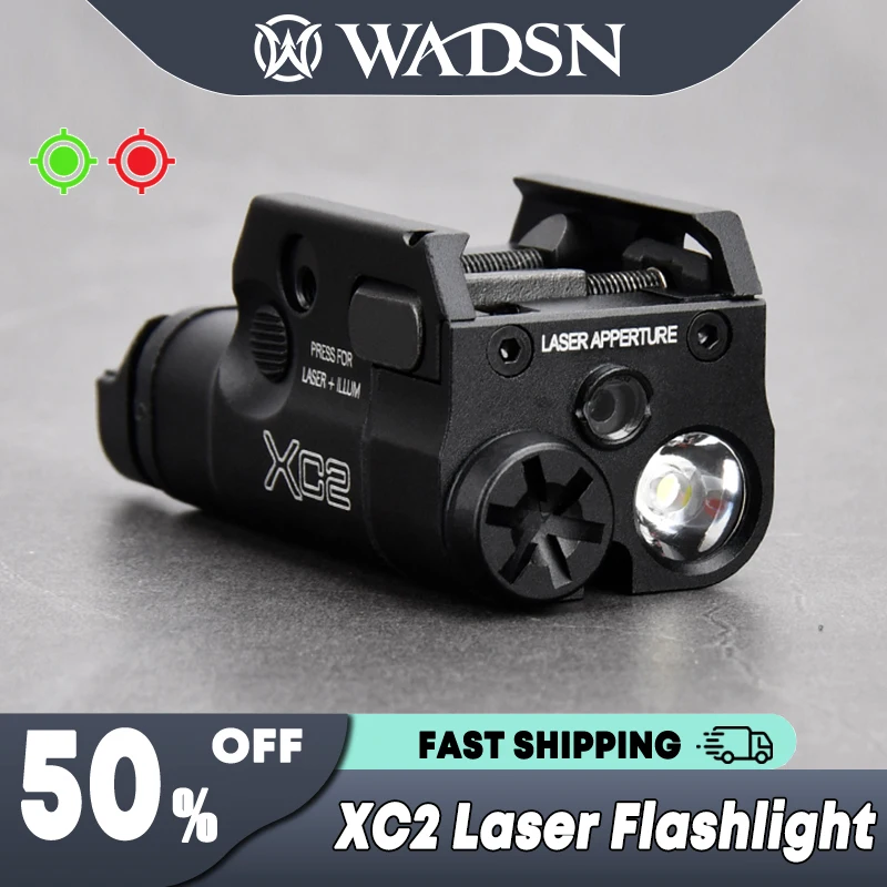 SureFire XC2 Rail Mount Flashlight Aluminum Durable Hard Anodized Surface Outdoor Simulation Hobby Model Matching Parts