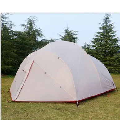 

Anti-heavy rain tent Feiyun 4 multi-person double-layer aluminum pole lightweight 20D silicon coated UL waterproof camping tent