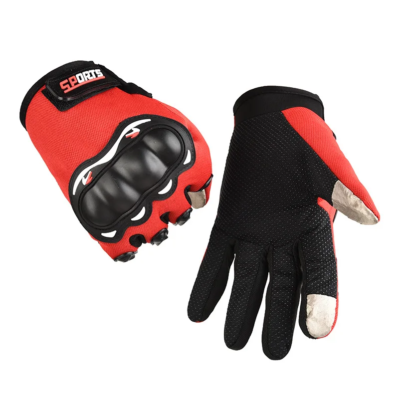 Gants de protection respirants pour sports de plein air, gants demi-doigt, coquille dure, vélo, moto, équitation