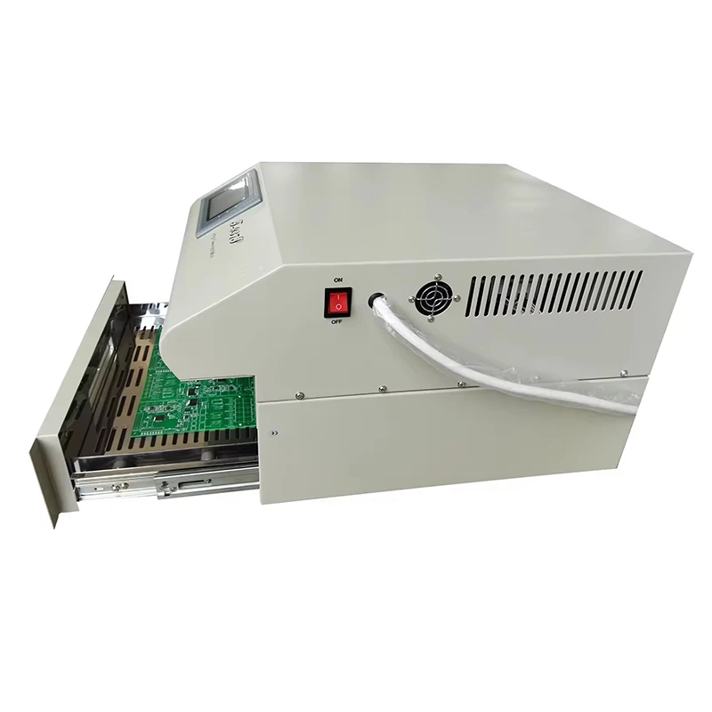T-937S Compact BGA Soldering Machine RoHS-Certified Dual Welding Zones Fast Cycle Efficiency Condition New