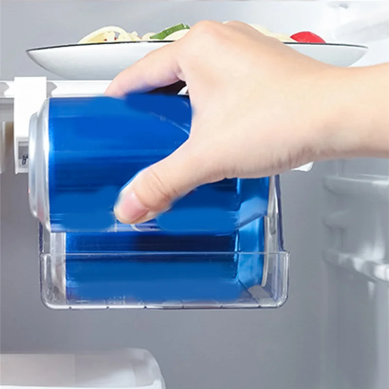 AY03-White تخزين الرف الثلاجة علقت المشروبات صندوق تخزين علب الصودا البيرة البيض الفاكهة اكسسوارات المطبخ