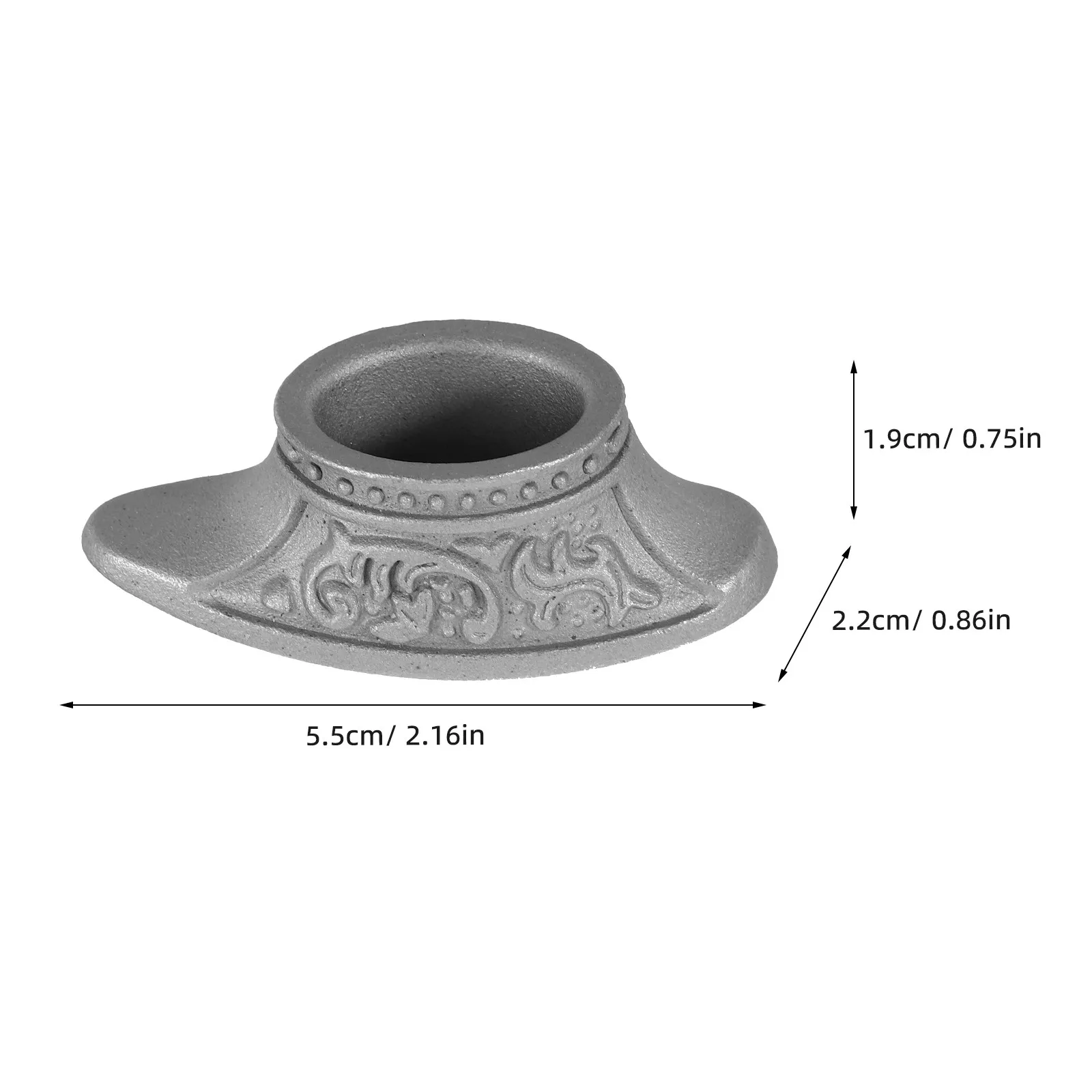 2Pcs Knife Bolster Finger Guard Stainless Steel Casting Component for Knives Making Supplies Knife Guard Making Tools