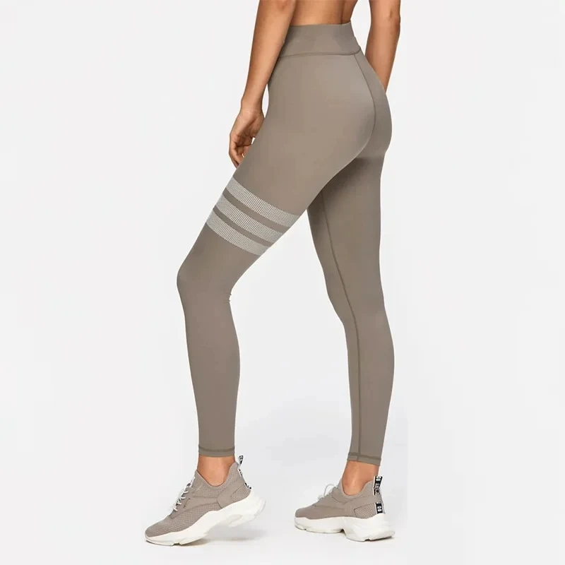 Hüft heben Fitness hose weibliche elastische enge Sport hohe Taille läuft außerhalb Boden Yoga hosen