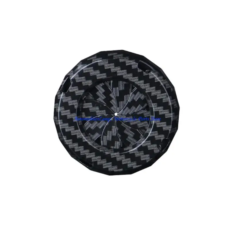 H7BD Car Start Button Accent Cover with Clip-on Trim for Cabin Detail