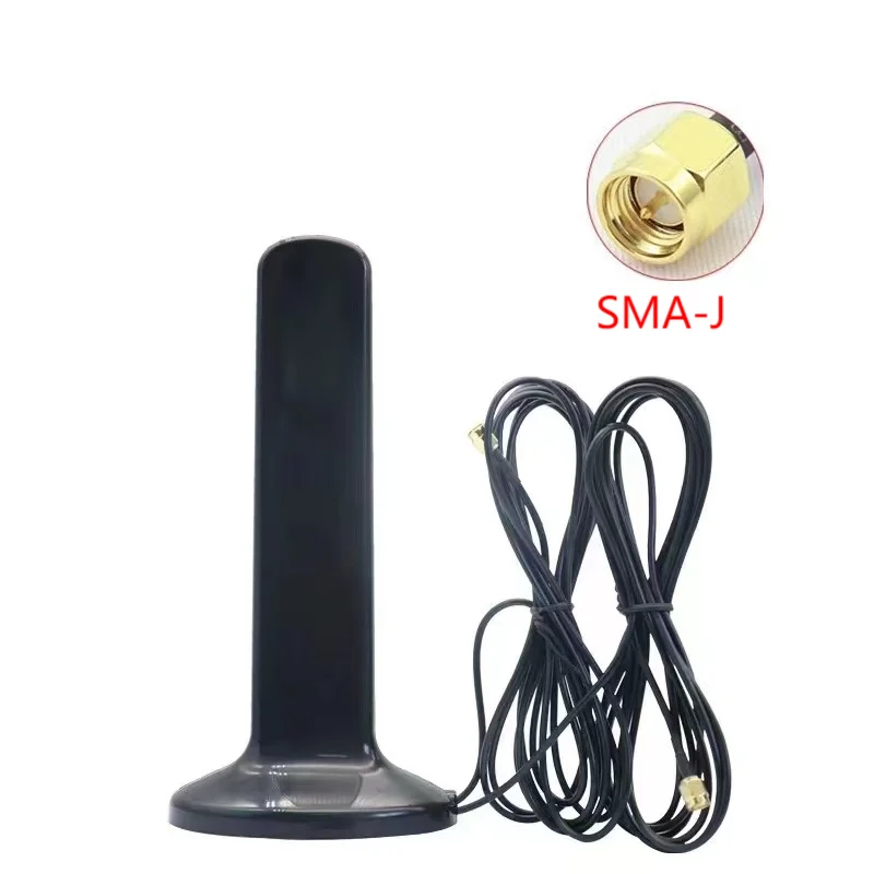 4G  5G GSM Antenna Outdoor 600-6000MHz 12dBi High Gain Omni Magnetic Sucker Antenna SMA Male TS9 CRC9 for Router Modem