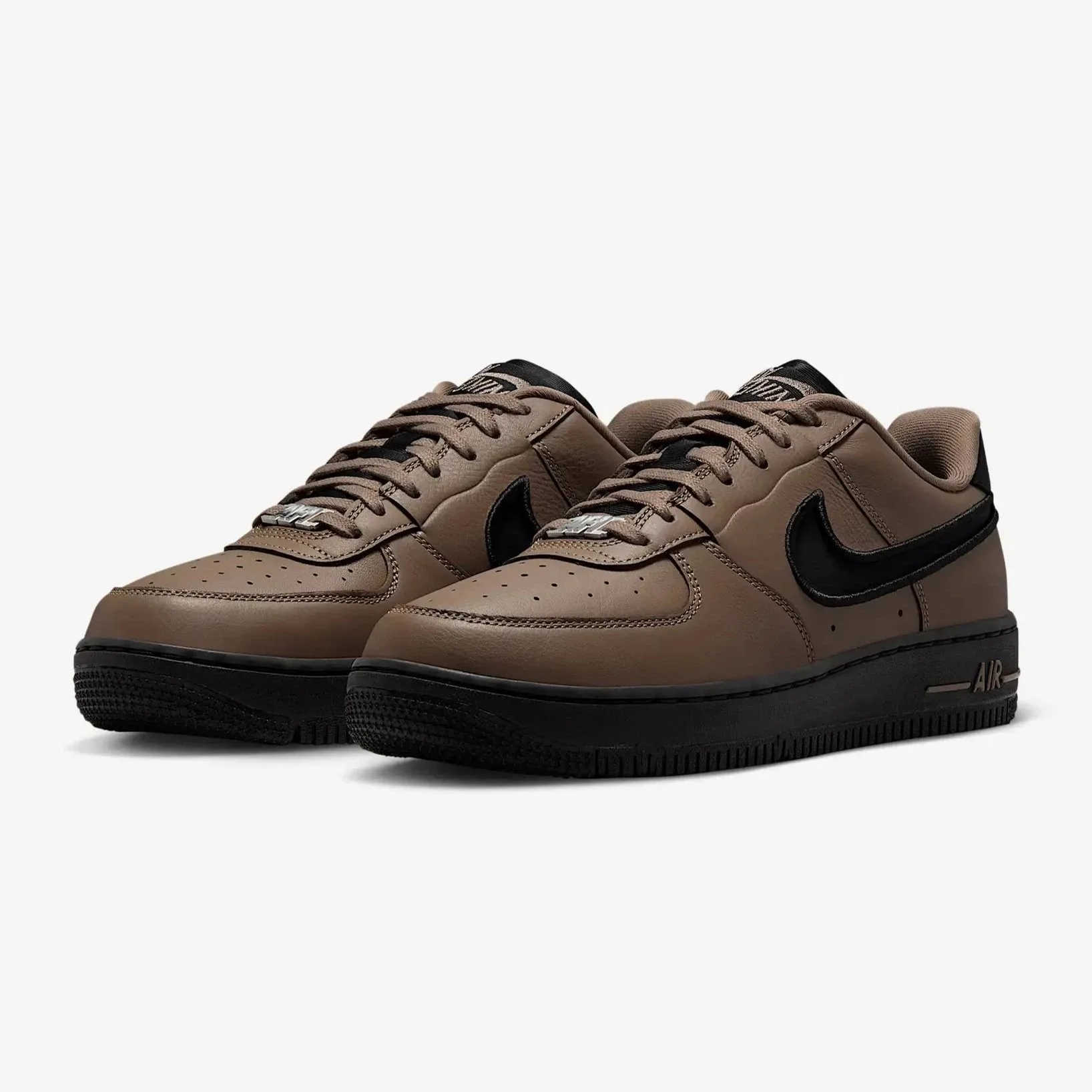 

Nike Air Force 1 Low Dance Women's Shoes Comfortable Versatile Anti-Slip Wear-Resistant Low-Top Slip-On Brown Black FJ7409-200