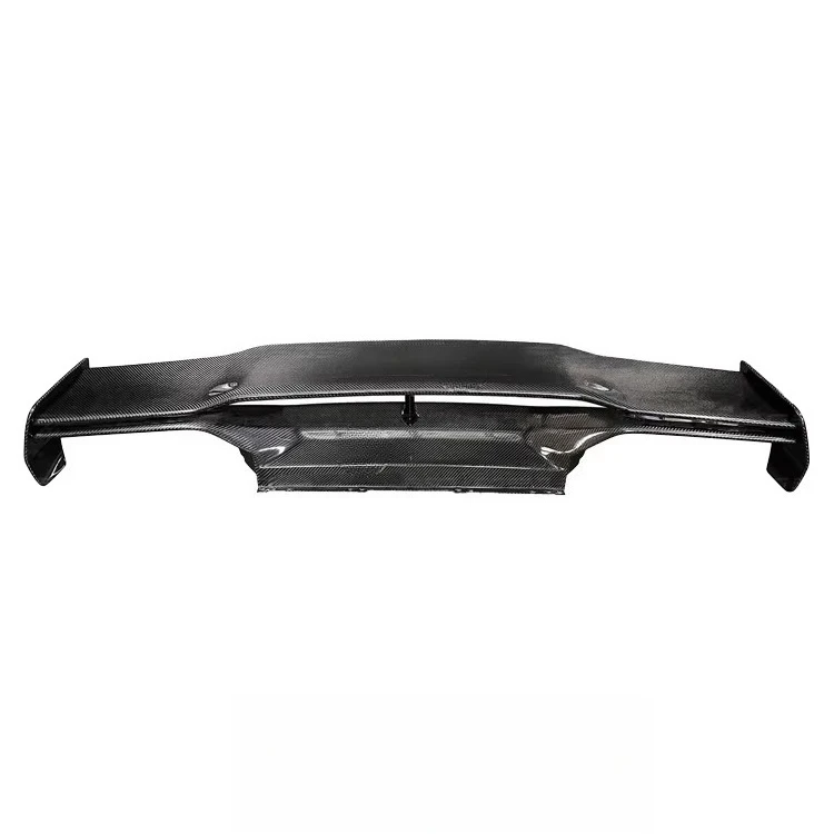 Carbon fiber auto Parts Upgrade to V Double-layer Style Spoiler for Lamborghini LP610 EVO Carbon Fiber Rear Wing Car Accessories