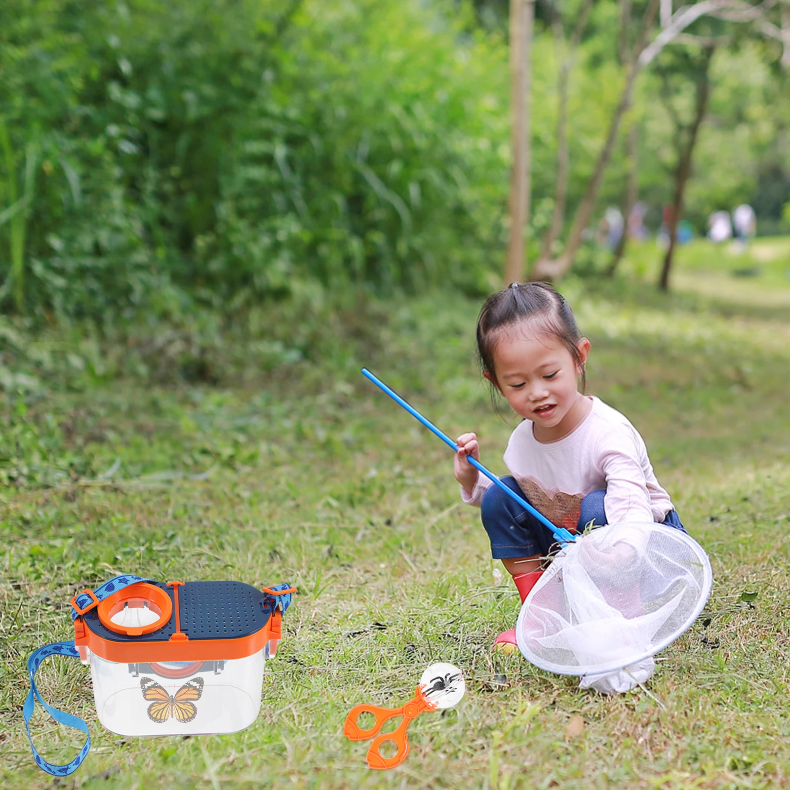 

Magnifying Glass Observation Explorer Tool Container Abs Insect Viewer Bug Collector Outdoor Study