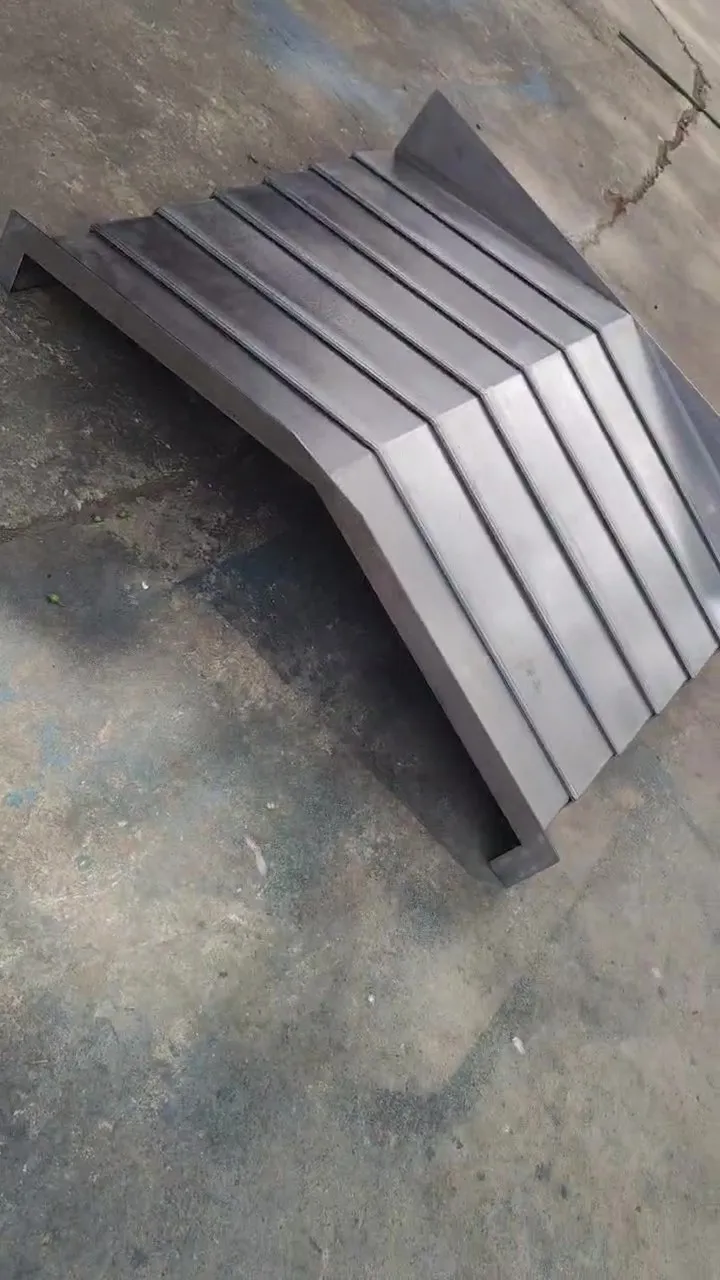 Custom made Steel Plate Machine Bellows Covers