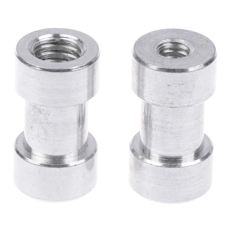 1/4" To 3/8" Female Screw Convert Adapter Screw Spigot Threaded Fixed Mount Converter For Tripod Flash Light Stand Accessories