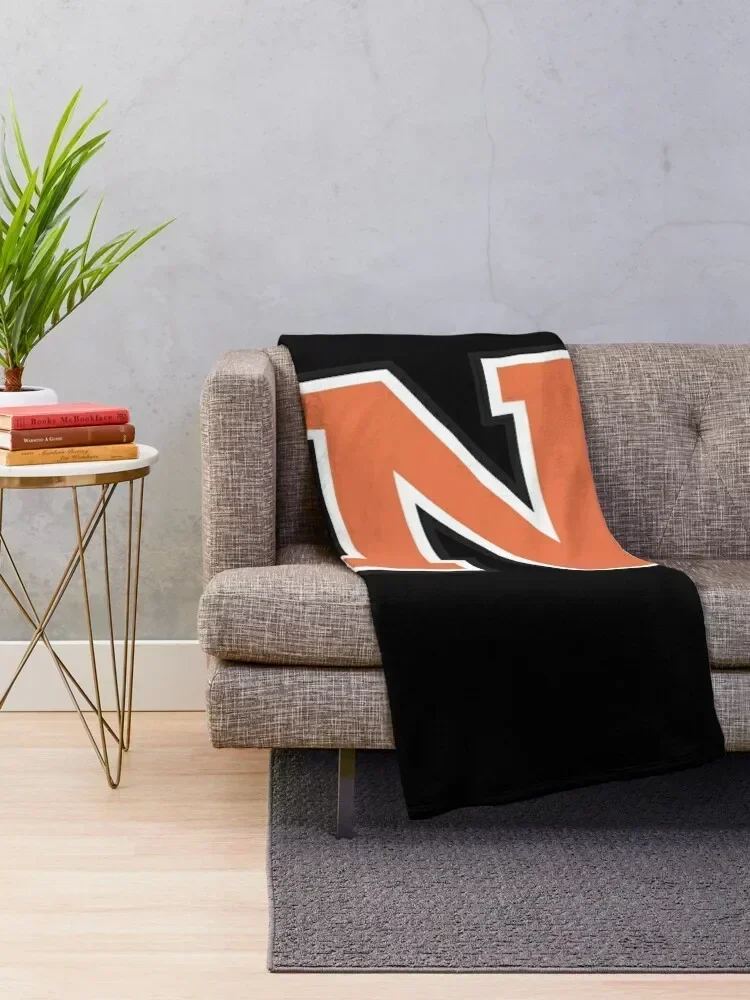 onu college font Throw Blanket Sofa Throw anime Thermal Polar Blankets