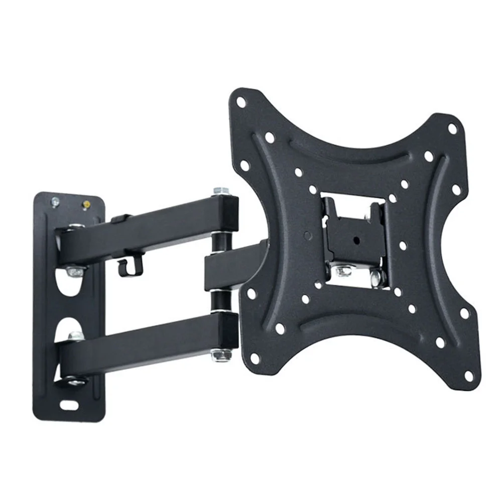 

Adjustable LCD Bracket Steel Heavy Duty 23-42 Inches Rotatable Wall Mount Holder for Household Display Screen Support